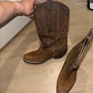 Shyanne Brown Heeled Boots